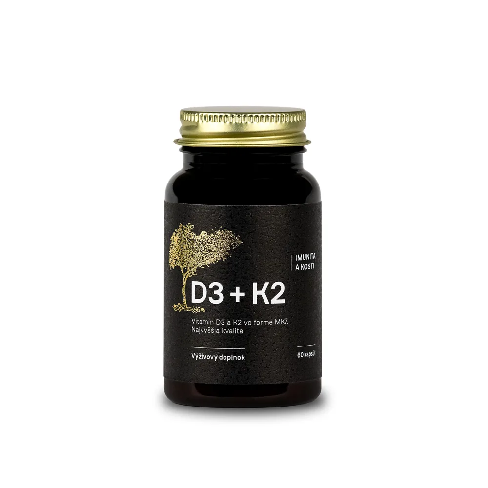 Vitamín D3+K2 — patentovaná forma MK7 — Mastichaterapia.sk