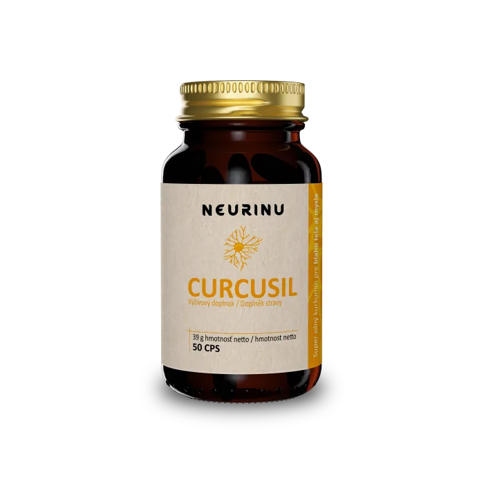 NEURINU Curcusil™ — kurkumín pre kĺby a myseľ — Neurinu.sk